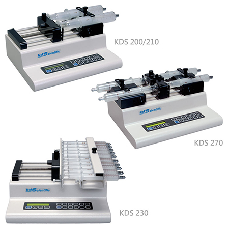 KDS200 series シリンジポンプ - KDS200／KDS210／KDS230／KDS270