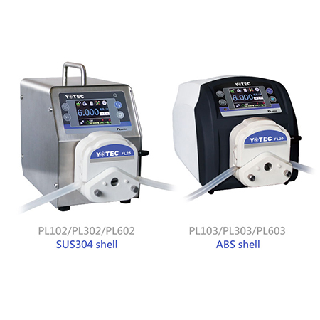 Bomba Peristáltica De Alta Presión - PL102／PL302／PL602 (SUS304 shell)　PL103／PL303／PL603 (ABS shell)